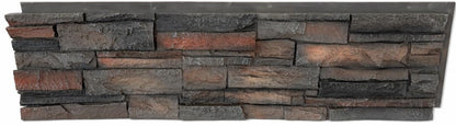 Faux Stone Wall Panels: Mocha Brown