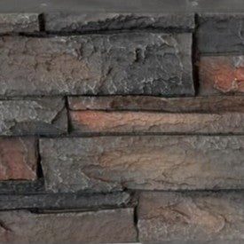 Faux Stone Wall Panels: Mocha Brown